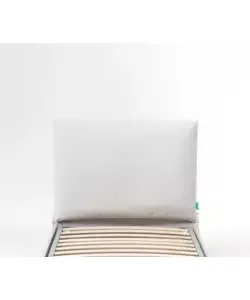 Testiera singola in tessuto "soffy" panna 90 cm Pagamento Sicuro